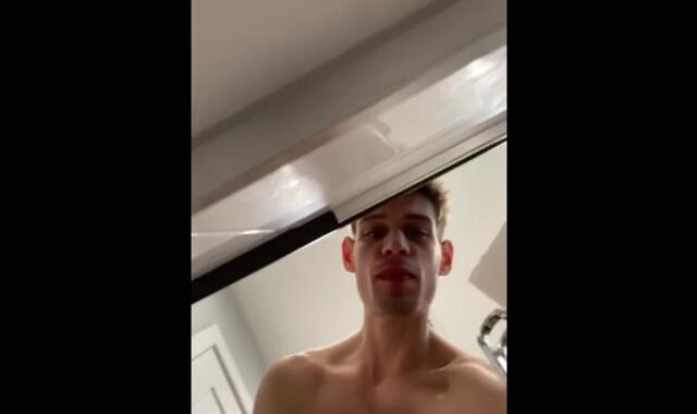 Jacking off in my friends shower!