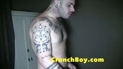 Lad Porked by Muscle Man during a Rubdown : CRUNCHBOY PRODUCTION FLICK