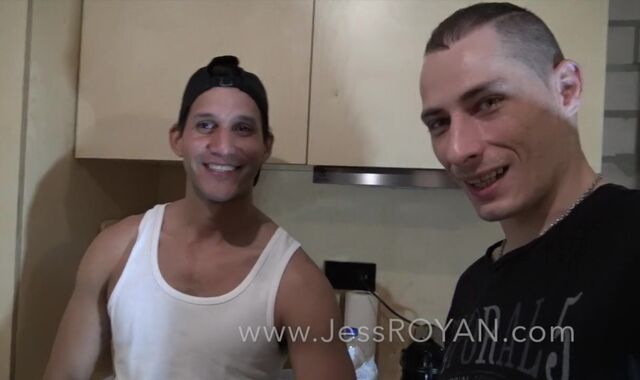 Jess ROYAN Boned Barebakc by the Heterosexual LATINO Alex CRAWFORD