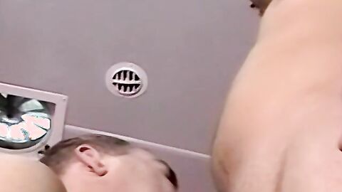 Fat amateur fucks a mature homo after his cock got sucked