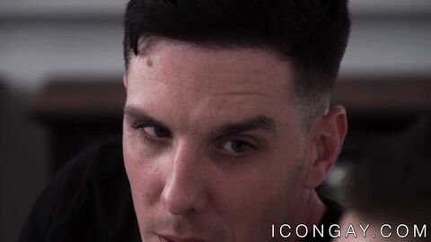 Inked homo Michael Stax eats ass before anal pounding