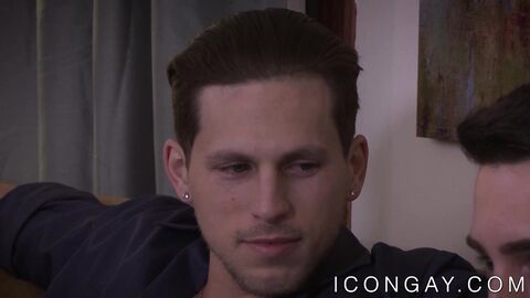 Good looking studs have a passionate lovemaking session