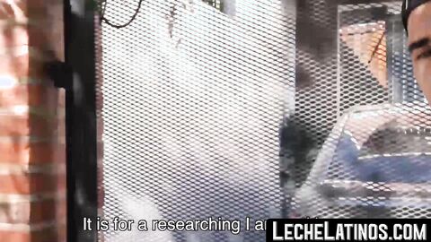 LecheLatinos.com - Latino's wild pickup sex ends with a raw fuck and a jizz-covered f