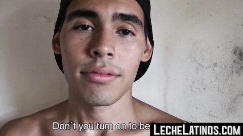 LecheLatinos.com - Latino's wild pickup sex ends with a raw fuck and a jizz-covered f