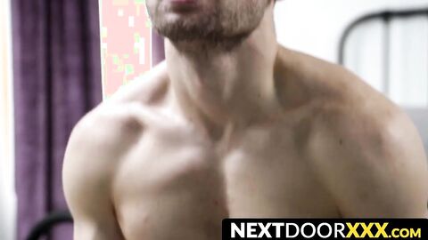 NextDoorXXX.com - Gorgeous studs banging tight holes in bareback bash