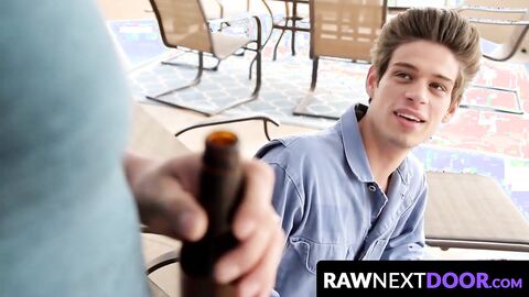 RawNextDoor.com - Smoking hot studs Derrick Dime and Michael Del Ray enjoy outdoor se