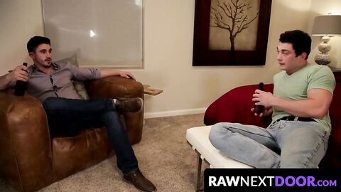 RawNextDoor.com - Super sexy dudes Johnny Riley and Derrick Dime satisfy each other
