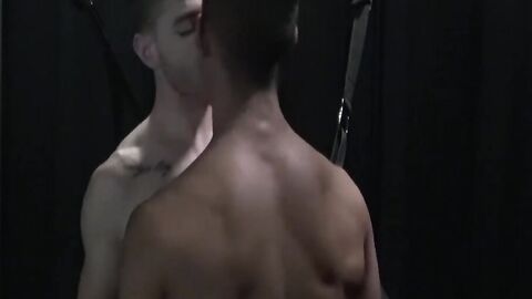 Muscular Jax Thirio enjoys bottoming to hung twink fucker Tom Bentley