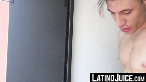 LatinoJuice.com - Petite Latino Ayun nailed hard by straight stud Leo after BJ