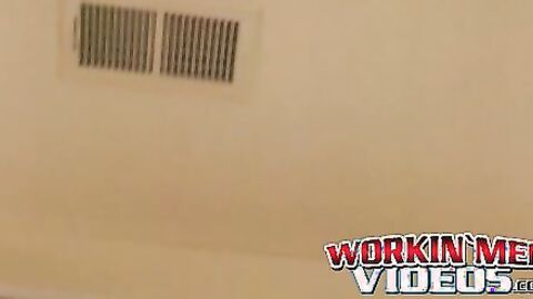 Skinny amateur jerks off his small erect cock and cums