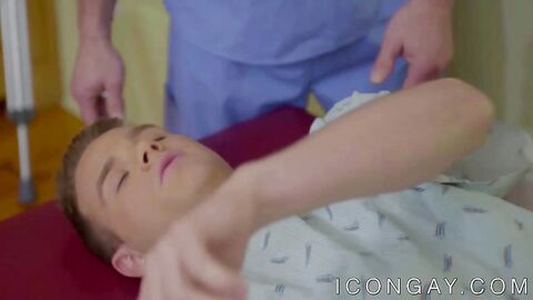 Tight doctor Landon breeds with gorgeous Brandon