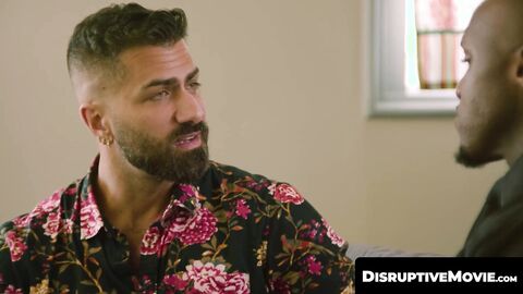 DisruptiveMovie.com - Andre Donovan worships Adam Ramzi's feet in intense foot worshi