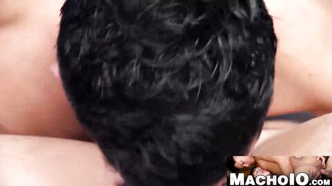 MachoIO.com - Latino gay hunks Urbano and Manny worship bareback action