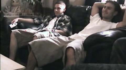Str8Seduction.com - Horny straight dudes Cory and Paulie are rubbing their dicks toge