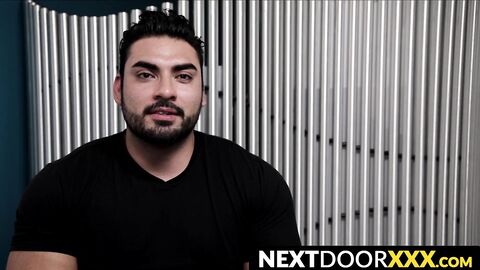 NextDoorXXX.com - Jock begs for a raw fuck from his muscular lover