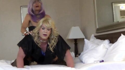Cortney Fucks Sherry With Her Big Cock