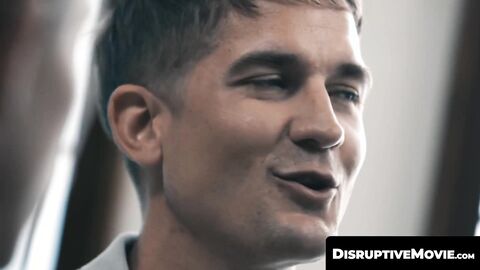 DisruptiveMovie.com - Des Irez deepthroats landlord Brandon Anderson's huge dick to p