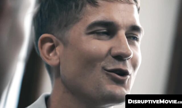 DisruptiveMovie.com - Des Irez deepthroats landlord Brandon Anderson's huge dick to p