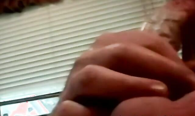 Amateurs have good time lying next to each other jerking off