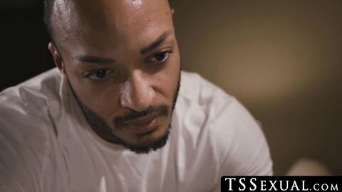 TSSexual.com - Eva Maxim's sensual massage leads to a hardcore fucking session