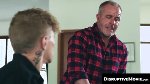 DisruptiveMovie.com - Stepuncle Dale Savage bareback fucks twink Harley Xavier for in