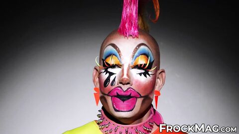 Kinky cake eating and kissing compilation with kinky clowns Jarry the Clown and Sandy