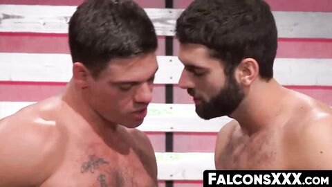 FalconsXXX.com - Deepthroat and deep anal raw show for ultimate deep pleasure