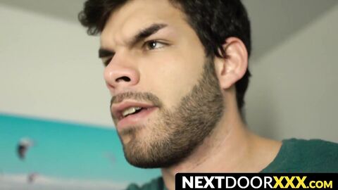 NextDoorXXX.com - Hung jocks threesome with intense cock sucking and barebacking