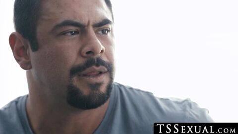 TSSexual.com - Khloe Kay deepthroats a thick cock before raw passionate sex