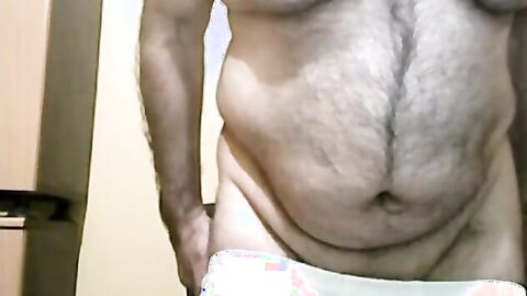 Grandpa's Webcam Masturbation Show