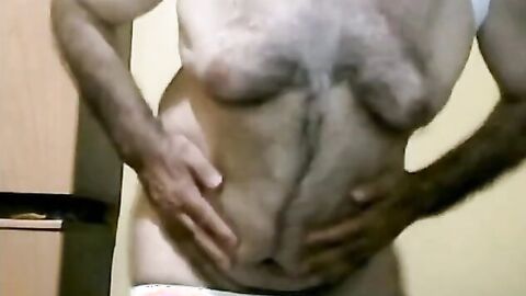 Grandpa's Webcam Masturbation Show