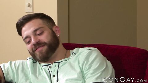Long haired hottie Duncan Black savors my fat dick with passion