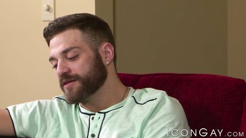 Long haired hottie Duncan Black savors my fat dick with passion