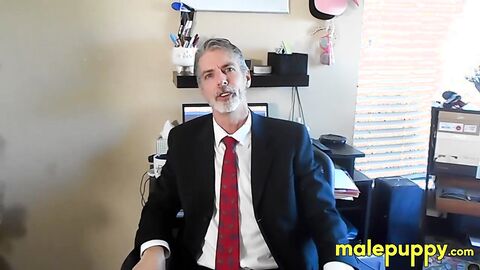 Richard Lennox asks you to lick his feet before unzipping your pants for a foot job