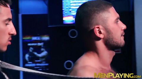 Classy executive hunk Dato Foland fucked hardcore in 3way