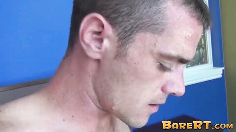Smooth Tyler Anderson is in heaven as he took the huge dick of hottie Brett Bradley