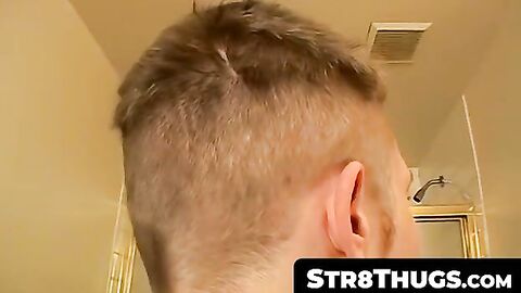 Str8Thugs.com - Wiley hangs with buddy Billy for a laid-back dick-out masturbation se