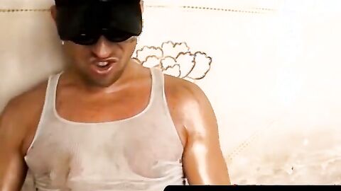 FilthyPissPlay.com - Freaky gay wanks and pisses all over in intense kinky play