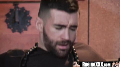 RagingXXX.com - Handsome guy anally fucked by a bearded priest post-confession