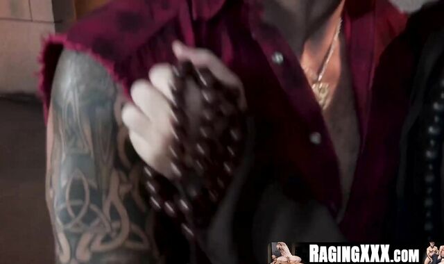 RagingXXX.com - Handsome guy anally fucked by a bearded priest post-confession