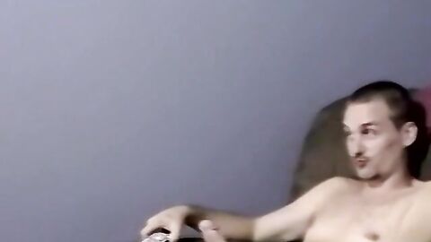 Gay threesome bareback fucking with amateur guys