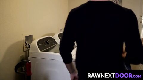 RawNextDoor.com - Wesley Woods bends Markie More over before plunging his raw cock de
