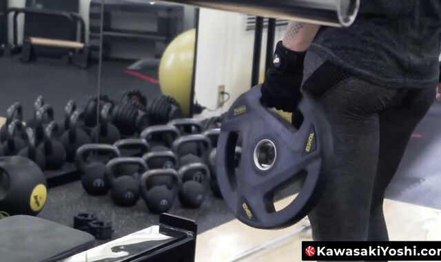KawasakiYoshi.com - Japanese jock Yoshi Kawasaki intense dildo training play in the g
