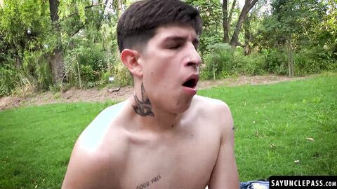 Bautista Nores and Caetano Soares picnic turns to hot steaming fuck