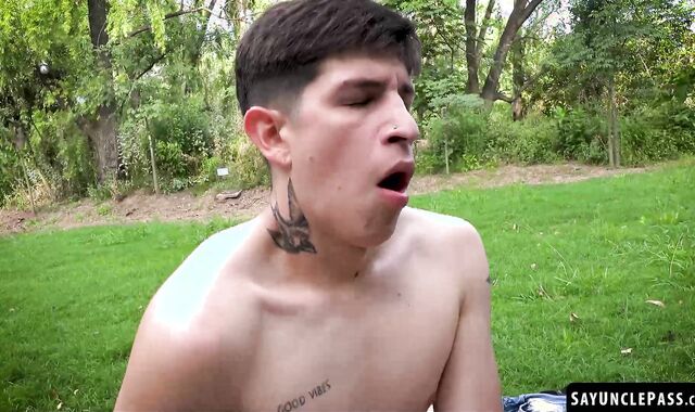 Bautista Nores and Caetano Soares picnic turns to hot steaming fuck