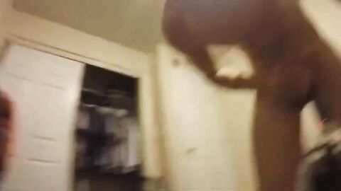 Bareback Selfie: Big Cock BareFriends At Home
