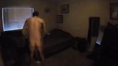 Bareback Selfie: Big Cock BareFriends At Home
