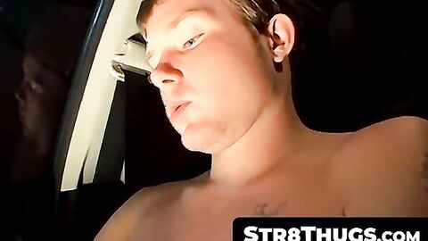 Str8Thugs.com - Billy's constant urge to showcase his big straight cock in solo play