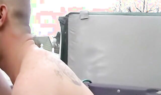 Young homos having hot and steamy bareback threesome