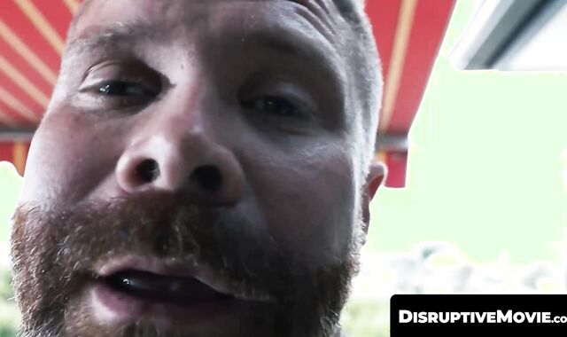 DisruptiveMovie.com - Daddy Cain Marko wrecks twink Isaac Parker's tight ass with his